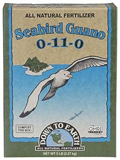 Down To Earth All Natural Seabird Guano Fertilizer Mix 0-11-0  5lb