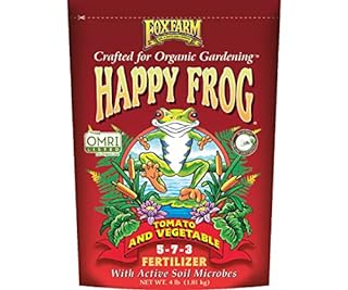 Happy Frog Tomato and Vegetable fertilizer bag, 4 pounds