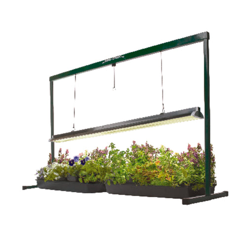 Jump Start T5 grow light, fixture close-up