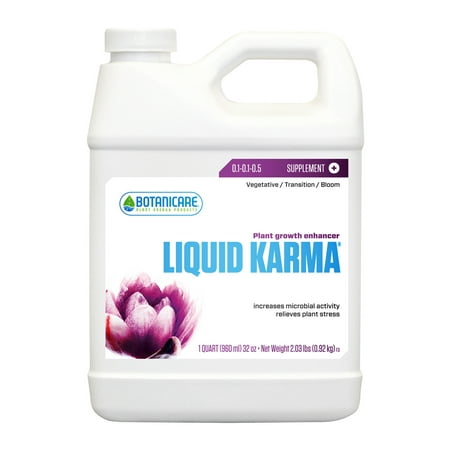 Botanicare Liquid Karma Plant Stimulant bottle, 1 quart