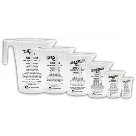 Measuring cup, graduation detail