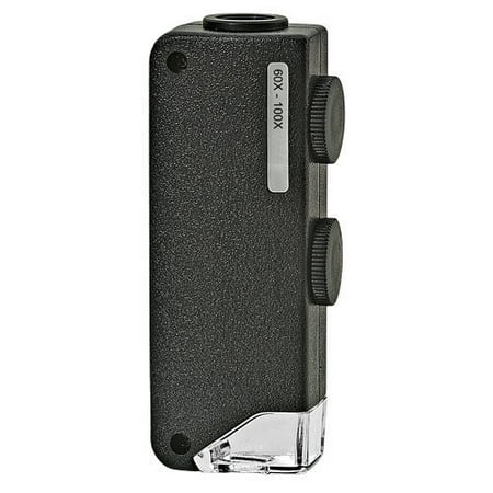 Grow1 portable LED pocket microscope, 60x to 100x zoom