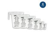 Measuring cup, graduation detail