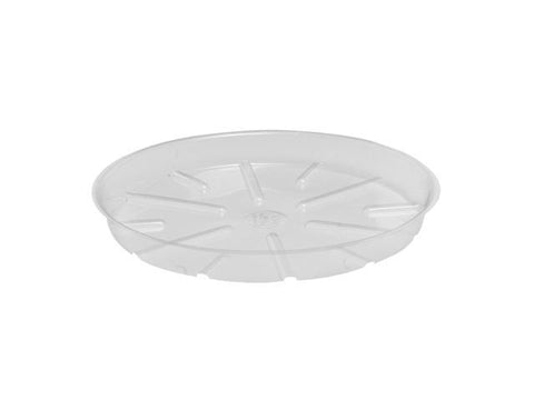 Bond clear plastic saucer, 14 inch