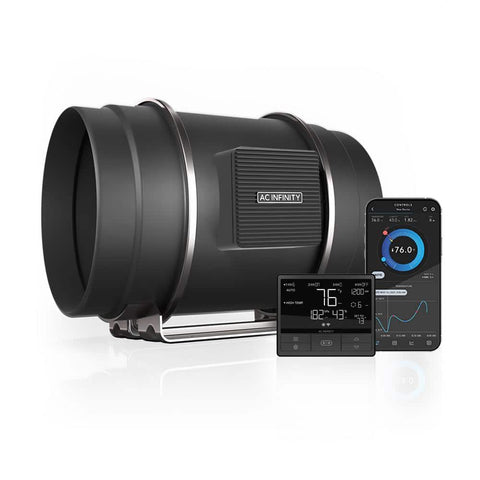 AC Infinity Cloudline Pro T8 8in Inline Duct Fan