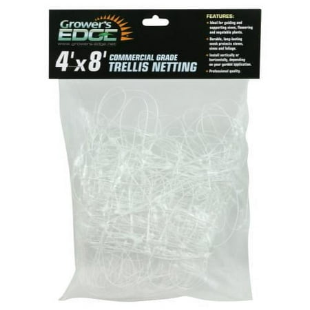 Grower's Edge Commercial Grade Trellis Netting, 4x8ft