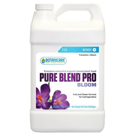 Botanicare Pure Blend Pro Bloom Garden Nutrient Organic Base Plant Food | 1 Gal