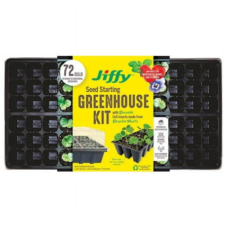 Jiffy Greenhouse Seed Starter Tray