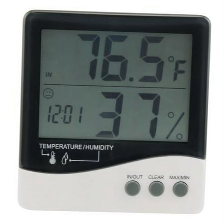 Grower's Edge large display thermometer and hygrometer