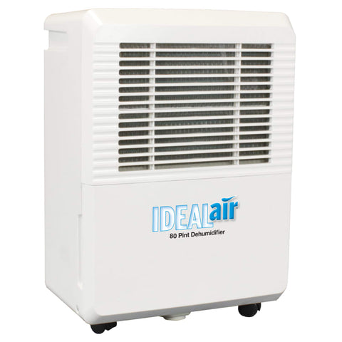 Ideal-Air dehumidifier, control panel detail