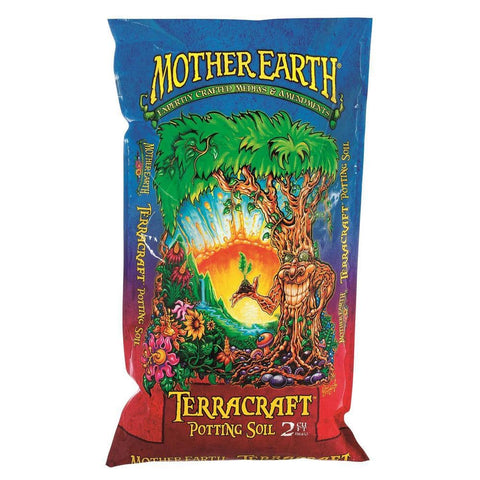 Mother Earth Terracraft potting soil bag, 2 cubic feet