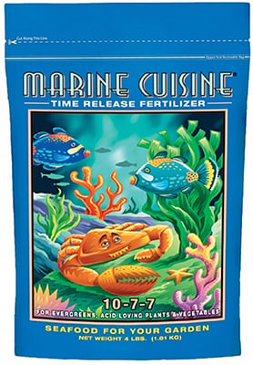 FoxFarm Marine Cuisine time release seafood fertilizer bag, 4 pounds